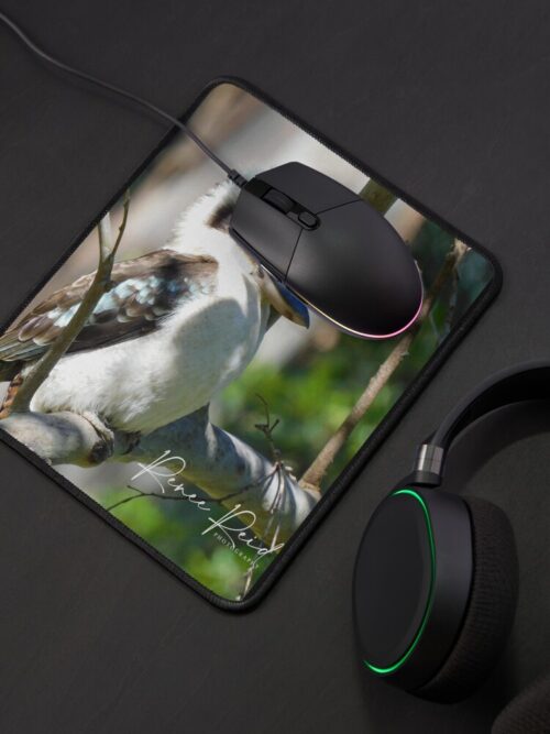 Fluffy Kookaburra Mousepad