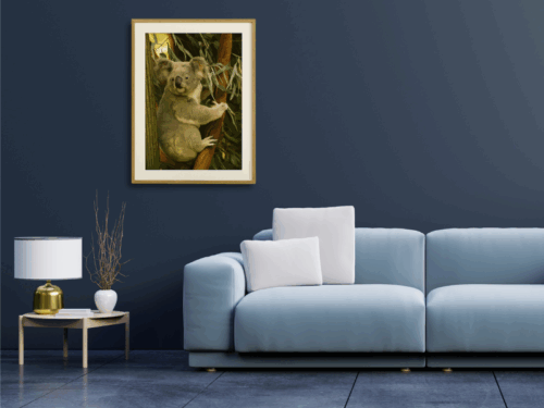 A4 Koala Print