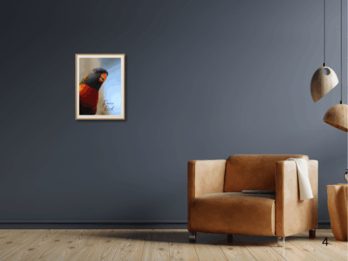 A4 Lorikeet Print