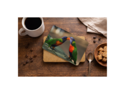 Kissing Lorikeets Placemat