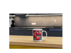RED TULIPS MUGS