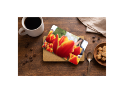 YELLOWRED TULIPS PLACEMAT