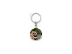 Dingo Round Keyrings