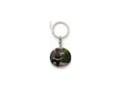 Tasmanian Devil Round Keyring