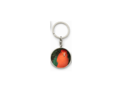 Kingparrot Round Keyring