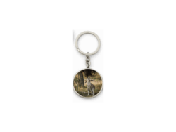Kangaroo Round Keyring